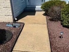 Sidewalk and walkway cleaning for residential property in Brick NJ Sidewalk and walkway cleaning for residential property in Brick NJ